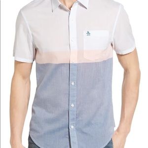 Original Penguin Colorblock Lawn Short Sleeve L